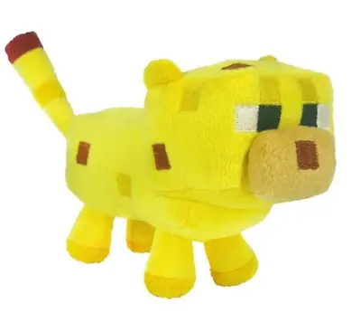 Minecraft Ocelot Animal 7  Plush Toy Doll NWT USA SELLER • $11.99