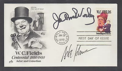 Arte Johnson JoAnne Worley Actors Laught In Stars Signed W.C. Fields FDC • $27.50