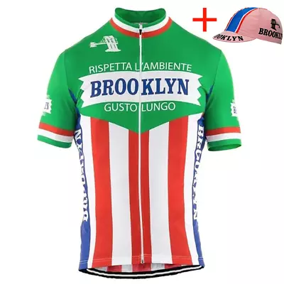 $21.14 • Buy 1972 Brooklyn Chewing Gum Retro Cycling Jersey  (Gift Cycling Cap)