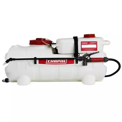 15 Gal. ATV Mixes On Exit Clean Tank Sprayer 2.2 GPM Pump Adjustable By Chapin • $315.33
