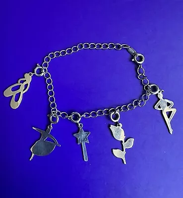 Ballet Dance Themed Charm Bracelet - CW1 Vintage Make A Crazy Offer! • £8.50