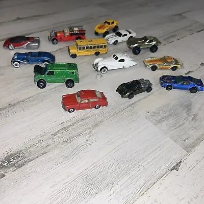 13 Vintage Matchbox Cars 70's 80's Lot Played Used Includes Lesney & Redline • $0.99