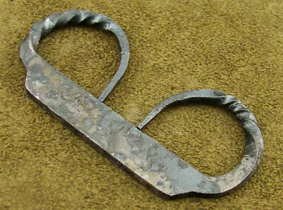 $9.10 • Buy Carbon Steel Forged Medieval Roman Viking Camping Striker Flint Fire Starter(281
