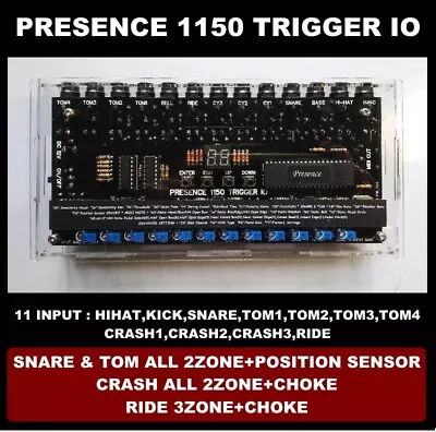 Presence 1150 TRIGGER IOElectronic Drums Trigger To MidiVSTi Drum Module • $120