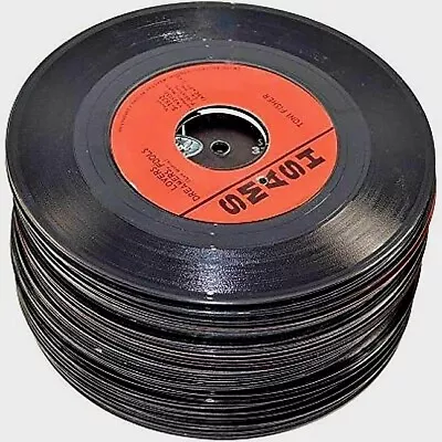 Bulk Lot Of 40 Random 45 Rpm Records • $21