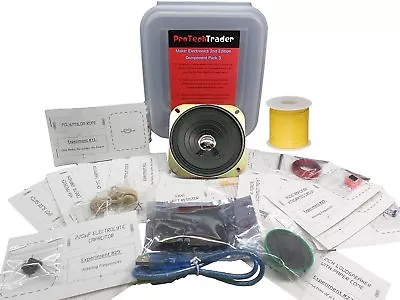 Make: Electronics 2nd Ed. Component Pack 3 -Exp25-34 Kit For Charles Platt STEM  • $61.09