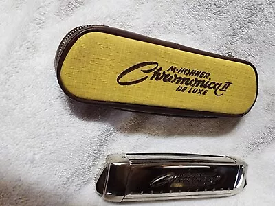 Vintage M. Hohner Chromonica II Deluxe Harmonica A'440 -   C  Made In Germany • $75