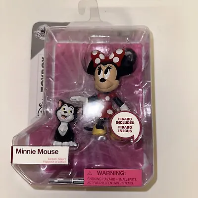 Disney Mickey Mouse Toybox Minnie Mouse & Figaro Exclusive Action Figure Epcot • $59.99