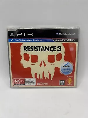 Resistance 3 PS3 Playstation 3 Rare Promo Full Game • $20