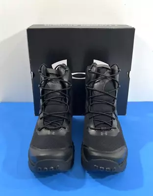 13 M Nib Men's Ua Under Armour Micro G Valsetz 8  Tactical Boots 3023743-011 Blk • $90