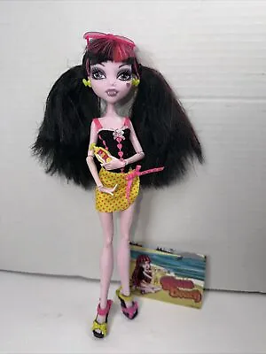 Monster High Doll DracuLaura Gloom Beach Card SPF Sunglasses • $65