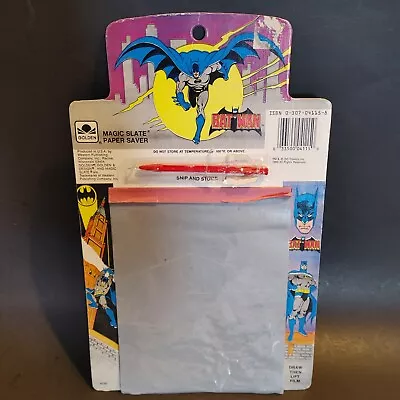 Vintage BATMAN MAGIC SLATE Paper Saver New Golden 1989 • $10.99