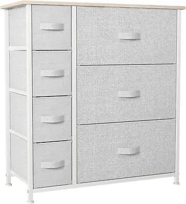 YITAHOME Chest Of Drawers Non-Woven Fabric 7-Drawer Storage Organizer Unit For • £97.71
