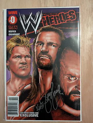 WWE Comic Heroes #0 SDCC Exclusive Signed Jerry Lawler Titan Comics Undertaker  • £70