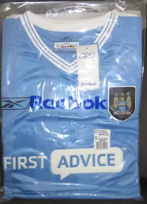 Bnwt 2003/04 Manchester City Official Size L Mens Home Football Shirt. • £99.95