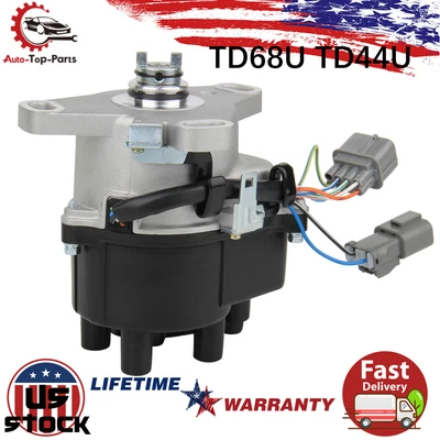 $73.31 • Buy Ignition Distributor For Acura Honda B16A B16A2 B18C DOHC VTEC TD68U TD44U OBD1