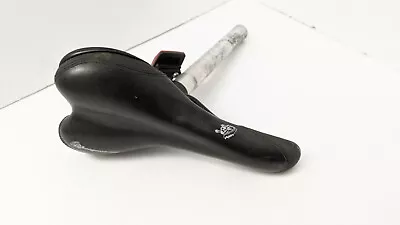 Mongoose Black Bike Seat Saddle & Pole   • $29.96