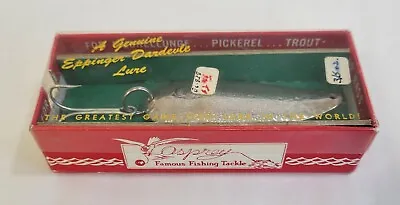 Vintage Eppinger Dardevle Silver Fishing Lure In Box 104 • $27.95