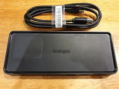 £23.50 • Buy Kensington SD3600 K33991 Dual Video USB 3.0 HDMI Docking Station (No PSU)
