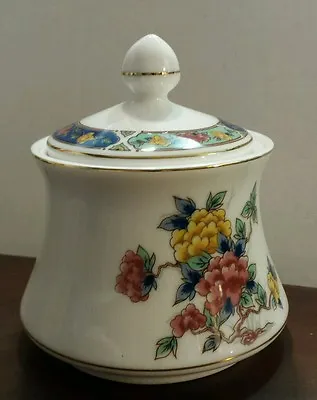 Vintage Haeng Nam Sa - FashionWare - Snow Bone China -  Large Sugar Bowl - Korea • $9.95