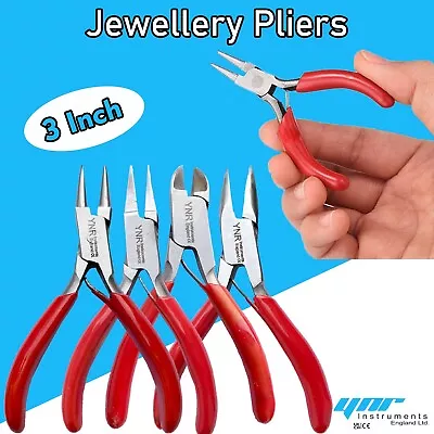£4.95 • Buy 5 Mini DIY Jewellery Craft Making Beading Watch Wire Pliers Tool Kit Set