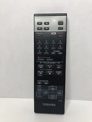 $10 • Buy TOSHIBA VC-65 Remote Control TV/VCR Combo 