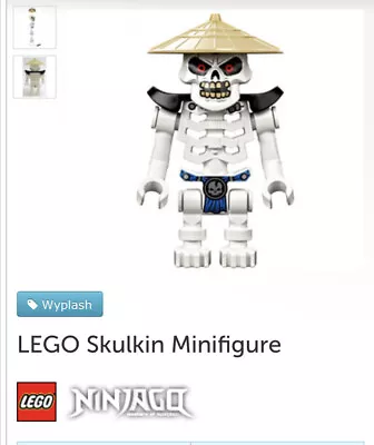 Ninjago LEGO® Skulkin Skeleton The Final Battle Minifigure 71730 71753 Njo642 • $19.95