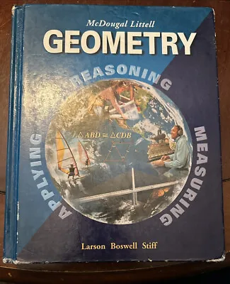 McDougal Littell Geometry Book • $20