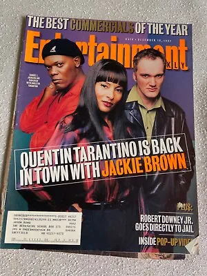 Entertainment Weekly - Quentin Tarantino Samuel L. Jackson Pam Grier - 1997 • $11