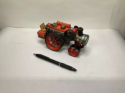 Tin Steam Engine Friction Toy Exc. TN Japan Tractor Vintage • $50