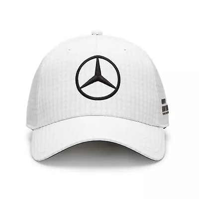 Mercedes AMG Petronas F1 Lewis Hamilton Driver Cap | White | Kids | 2023 • £16