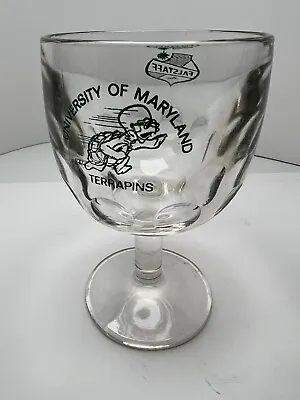 1960s Falstaff Beer University Of Maryland Terrapins Glass • $60