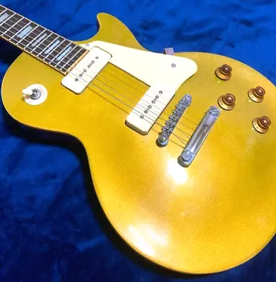 Epiphone Electric Guitar Les Paul Standard Gold Top P-90 Shipping From Japan • $689.99