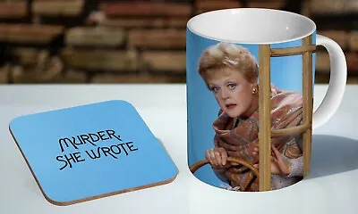 Murder She Wrote - Tea / Coffee MUG + COASTER Gift Set • £8.85