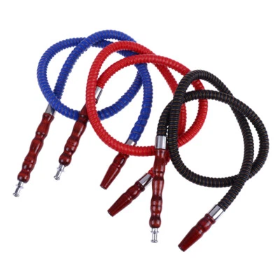 £5.93 • Buy 1M Leather Shisha Pipe Hookah Hose Wood Mouth Tip Shisha Pipe Hookah Hose Pi';.