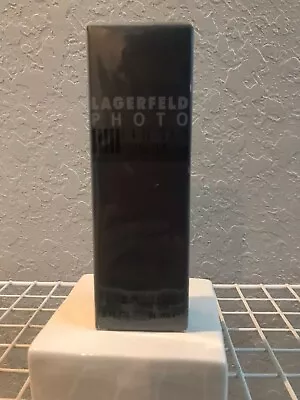 Vintage Karl Lagerfeld Photo Eau De Toilette Spray 2oz SEALED New Rare Men  • $285