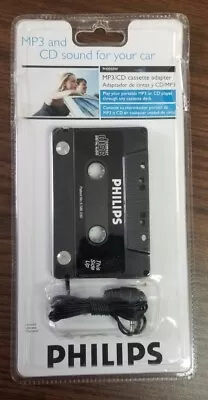 Philips MP3/CD Cassette Tape Adapter PH2050W NEW • $6.50