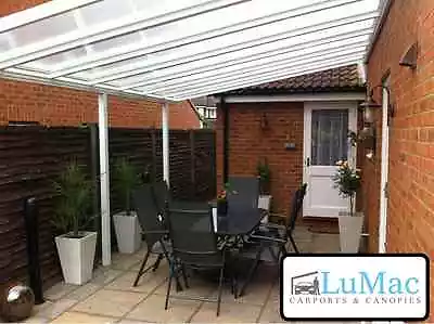 Canopy Garden Canopy Patio Canopy Smoking Shelter Carport Hot Tub Cover • £673.74