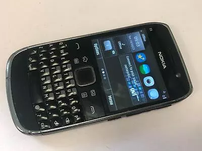 Nokia E6-00 - Black (EE Network) Smartphone Mobile Qwerty Fully Working • £32.99