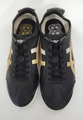 Asics Onitsuka Tiger Mexico 66 US 12 EU 46.5  UK 11 Black & Gold. • $130