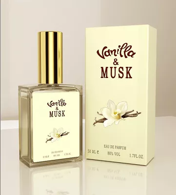 Vanilla Musk / Vanilla & Musk 1.7 FL OZ / 50 ML Eau De Parfum Spray NIB Sealed  • $19.95