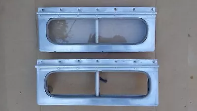 $104.95 • Buy Vintage HEHR Camper Vent Windows Travel Trailer Crank Open. 19 X7 1/2   Overall