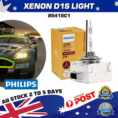 1x PHILIPS D1S 35W D1S Xenon HID Headlight Bulb 35w 4200k BMW MAZDA AUDI • $54.99