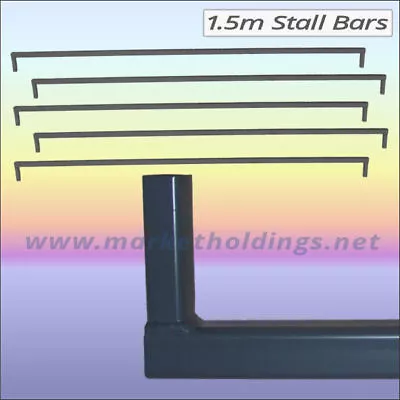 5 Foot Market Stall Bars - 1.5m Stand Bar For Stalls - Tables Or Display Stands • £950.95