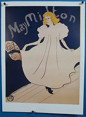 Toulouse-Lautrec  May Milton  Print Post Of The Belle Epoque 12  X 9  • $6.99