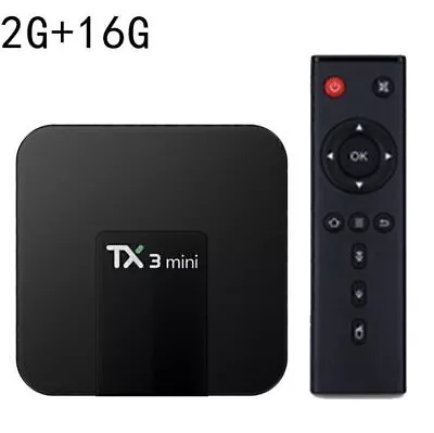 TX3 Mini For Android10 4K SMART TV  Media Player Quad-Core WIFI 2GB+16GB • $31.81