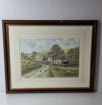 Limited Edition Anita Hall Artist Signed Print Swineside 200/850 22.5in X 18in • $82.11