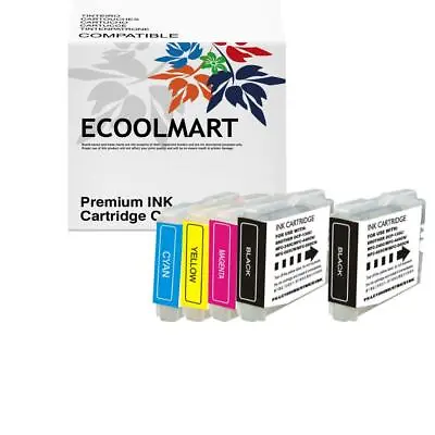 5 Pack LC51 Ink Set Fits Brother MFC-240C MFC-230C DCP-130C Printer USA SELLER! • $9.71