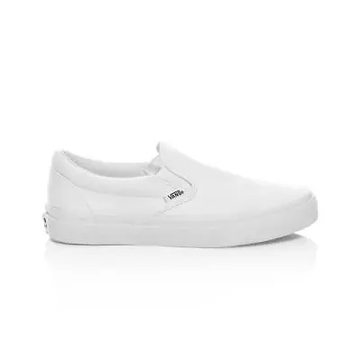 Vans Classic Slip On Mens Womens Shoes - True White • $99.95