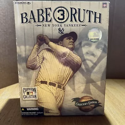 Babe Ruth Cooperstown Collection 2006 Collector’s Edition YANKEES  McFarlane NIB • $24.95